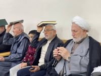 جانبٌ مصوَّر من إحياء ليلة القدر الأولى في مدرسة الإمام الخالصي